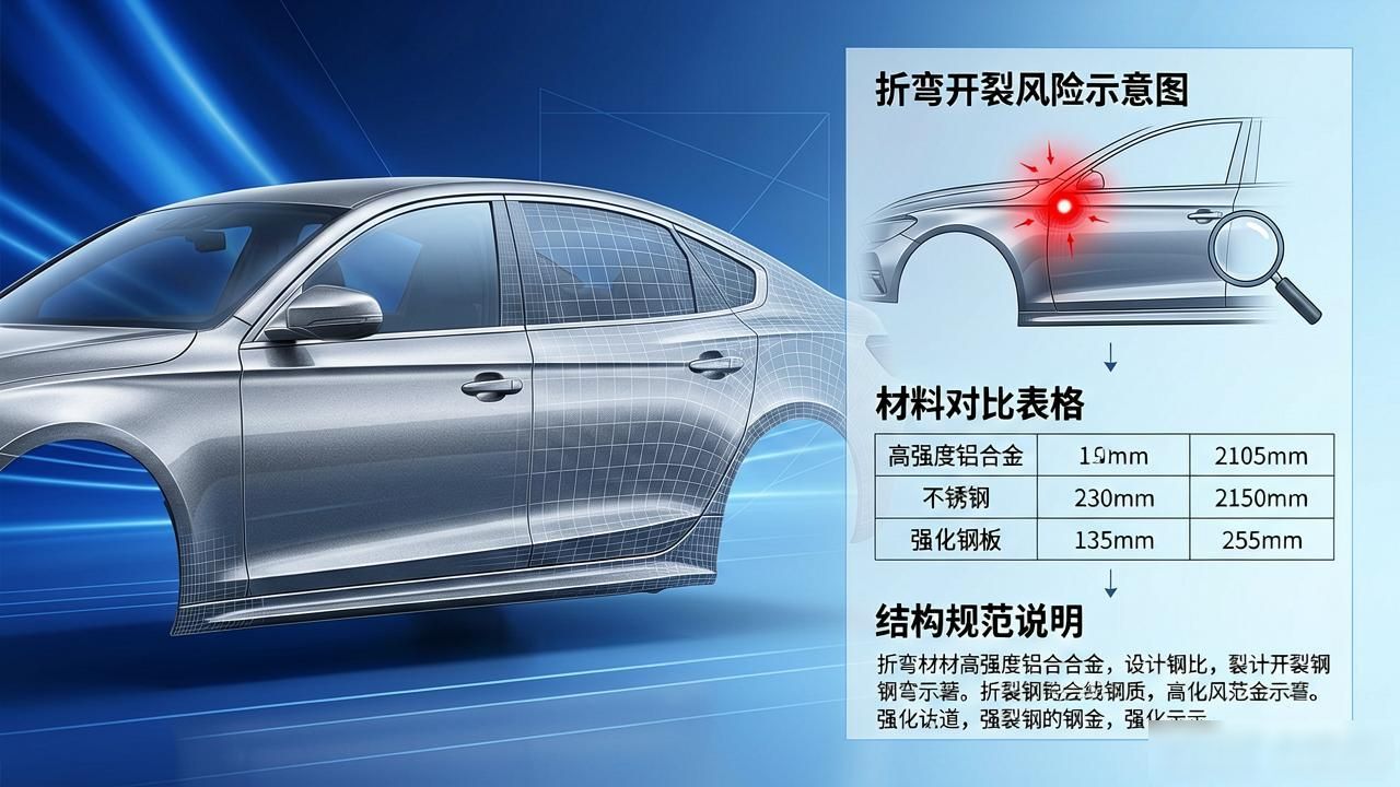 钣金结构设计原则_材料选择规范_钣金展开教学课件