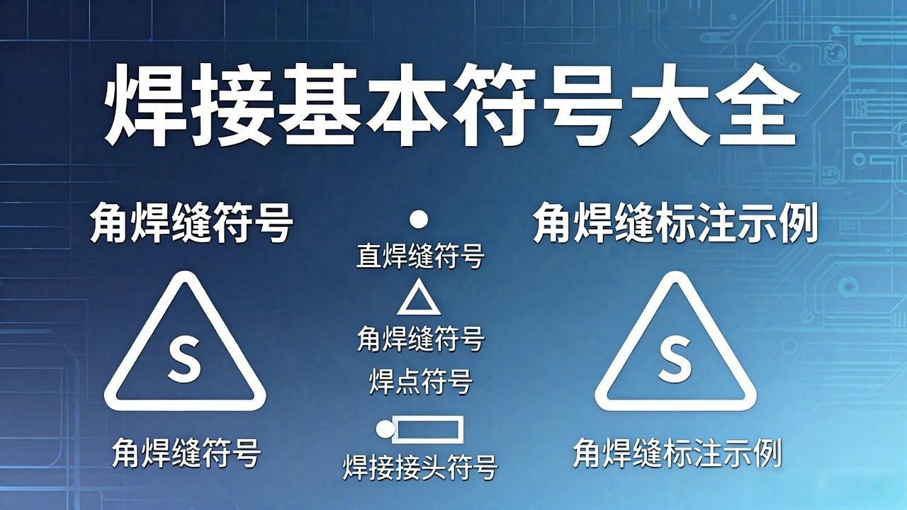 焊接基本符号大全-铆焊老刘铆工焊工笔记