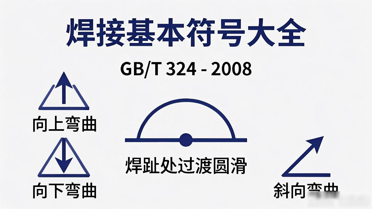 焊接符号详解_焊接符号匚_焊缝符号图标大全
