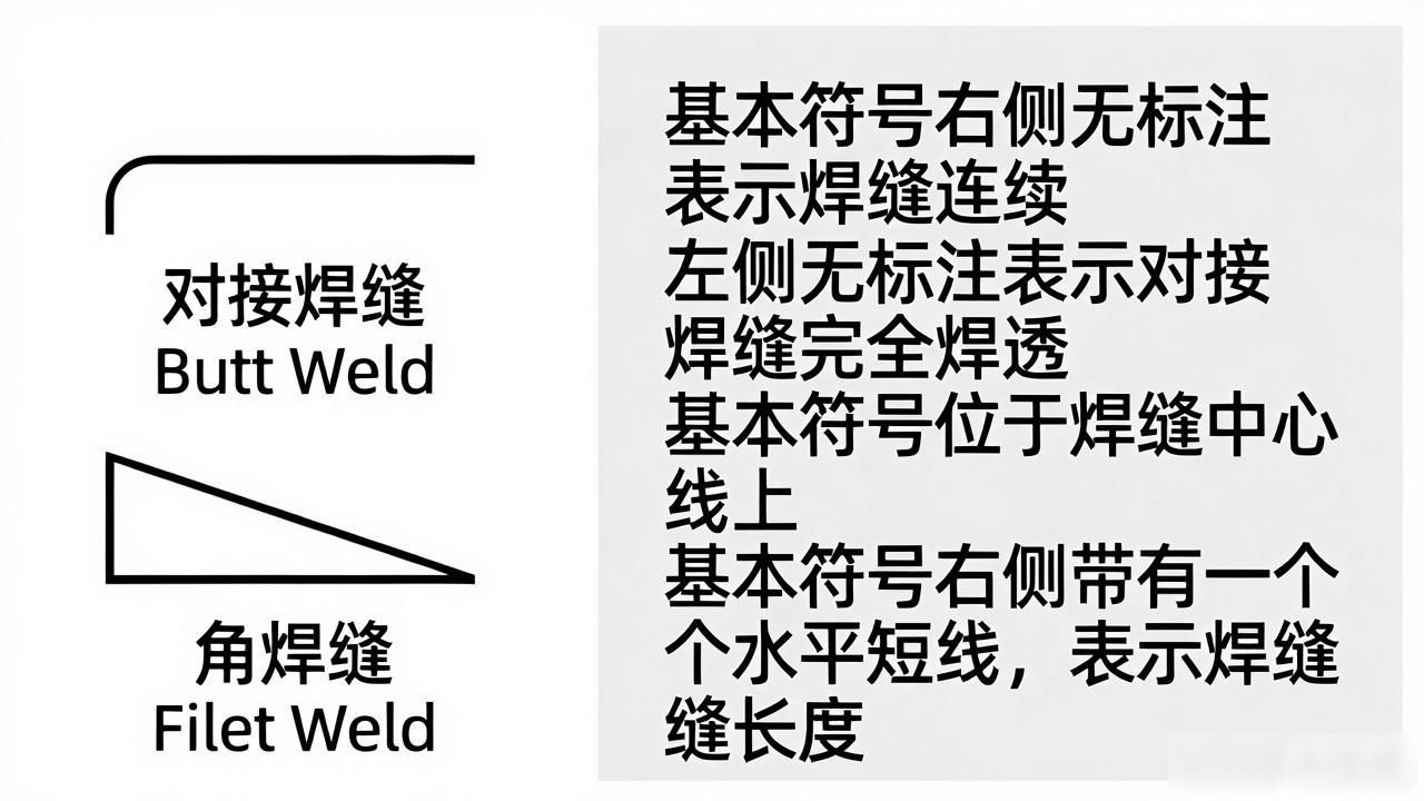 焊缝符号与焊接符号_常用焊缝符号及其标注方法_焊缝符号标注方法