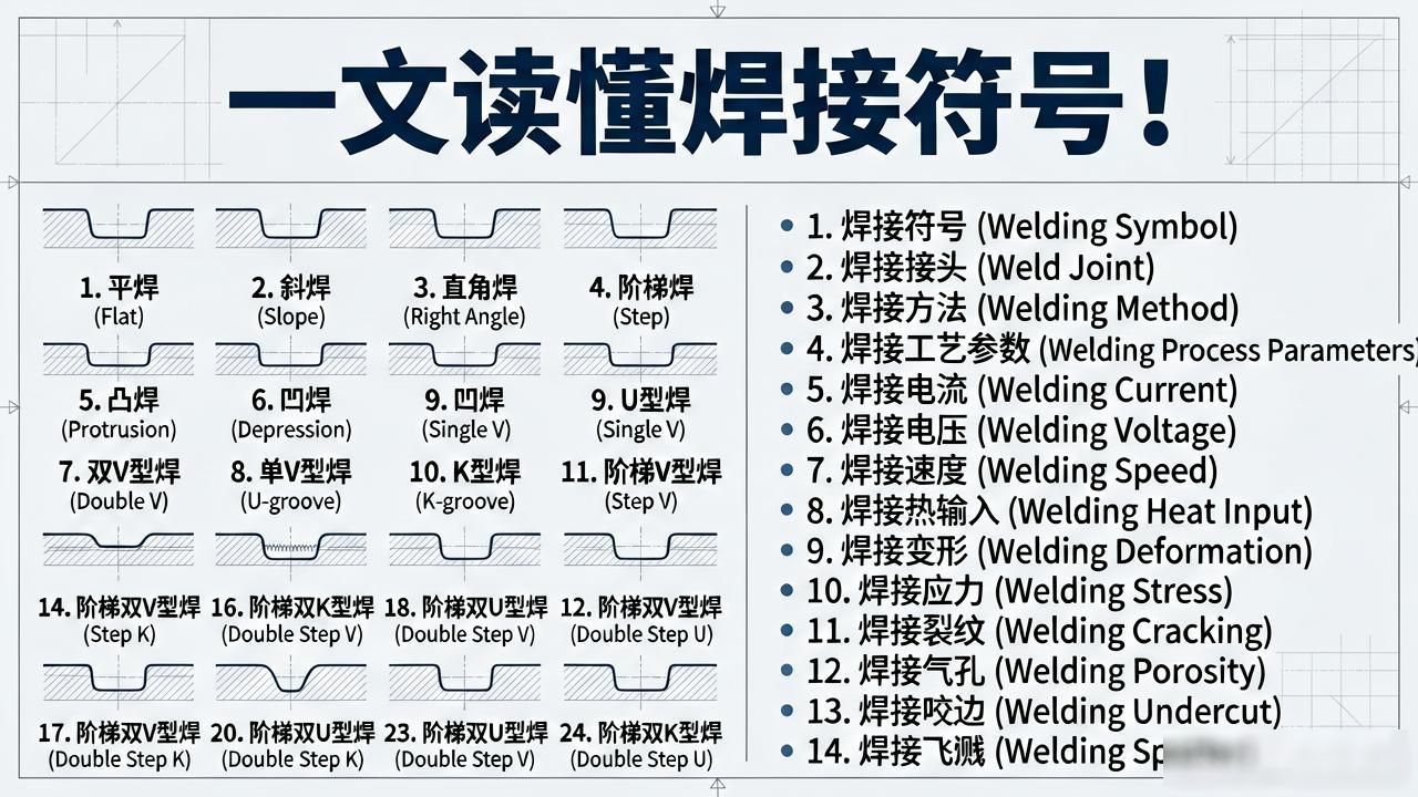坡口形式选择_焊接符号标注_焊接符号上面的字母d