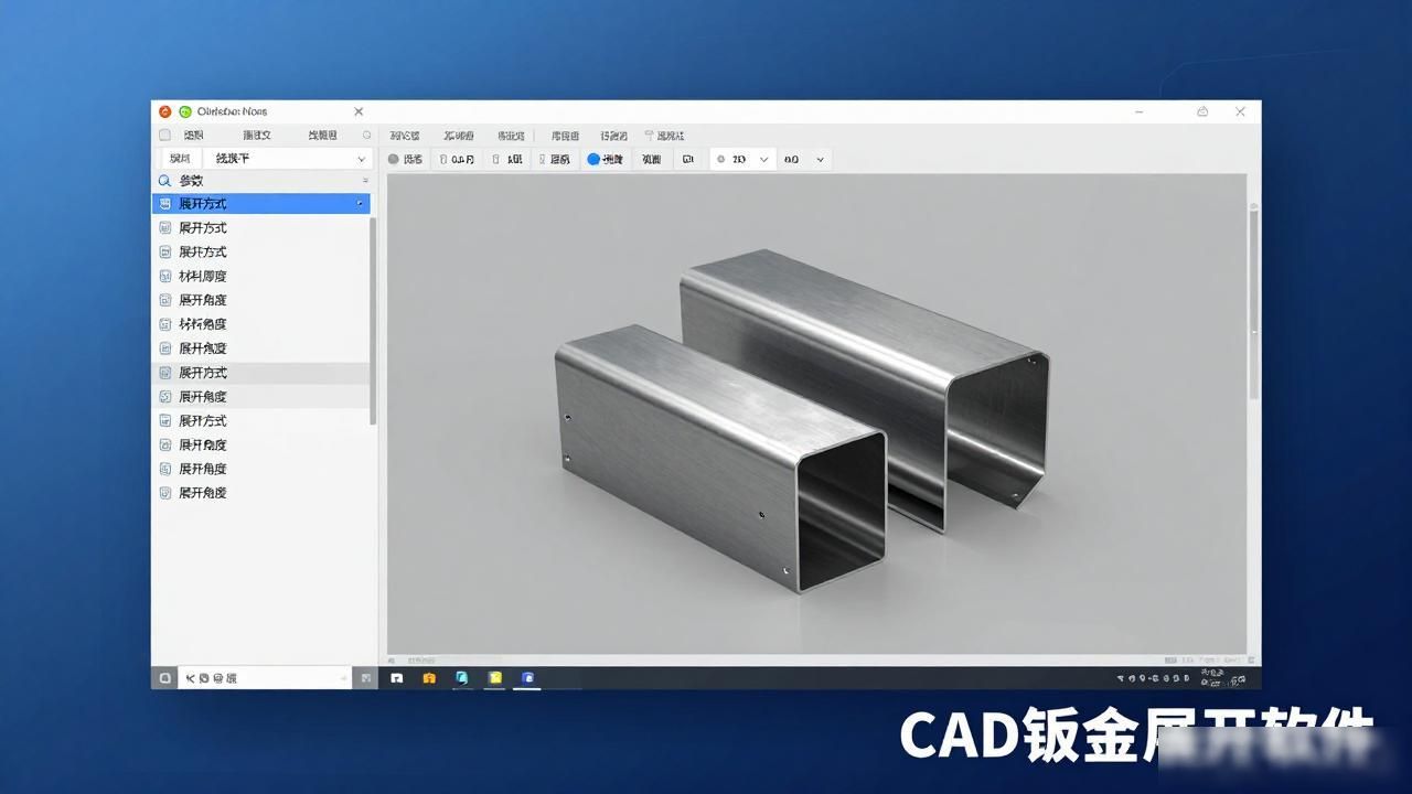 机械设备钣金展开_钣金自动排样参数化绘图_AutoCAD钣金展开软件