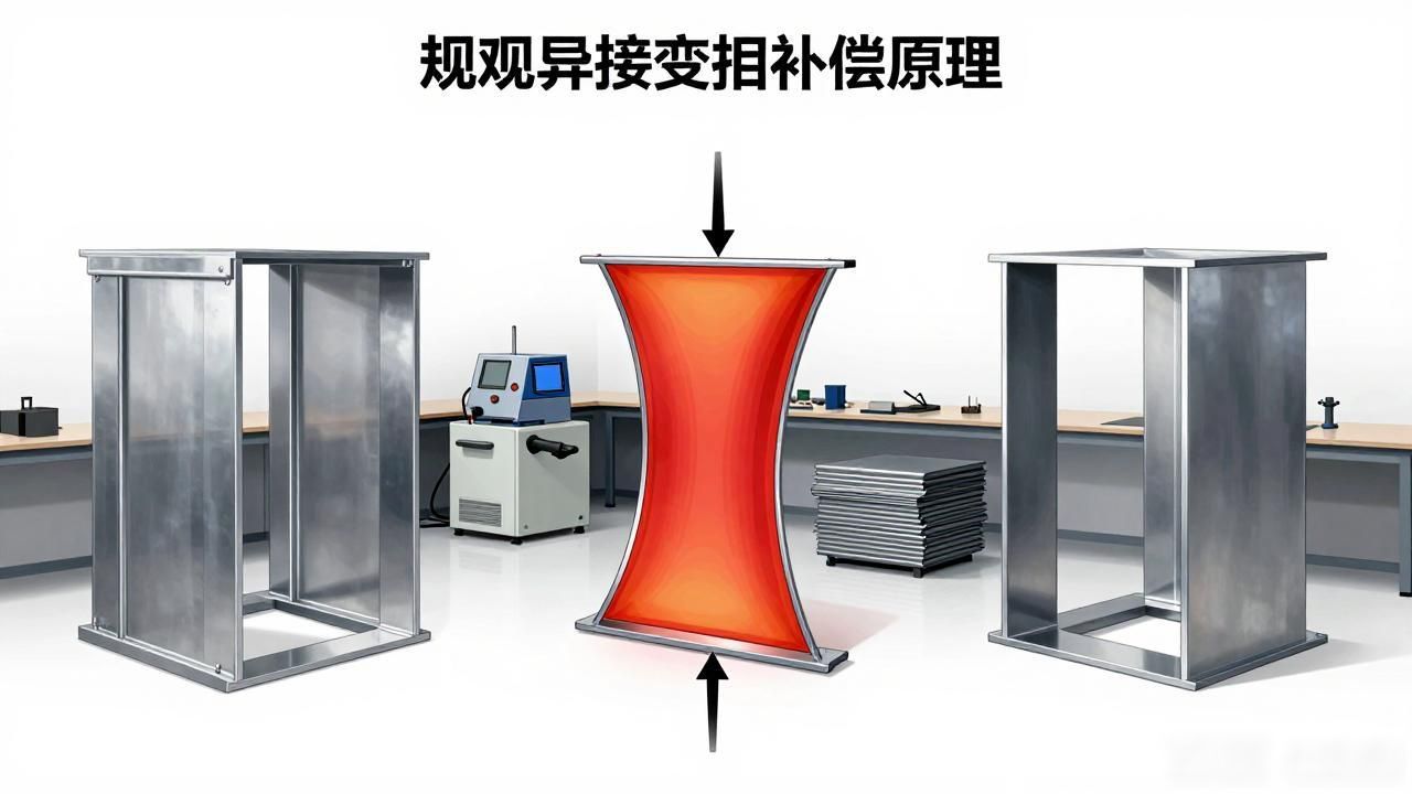 钢结构焊接变形矫正_火焰矫正方法_钢板火焰矫正