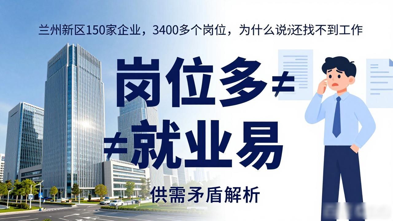 兰州新区150家企业，3400多个岗位，为什么说还说找不到工作-铆焊老刘铆工焊工笔记