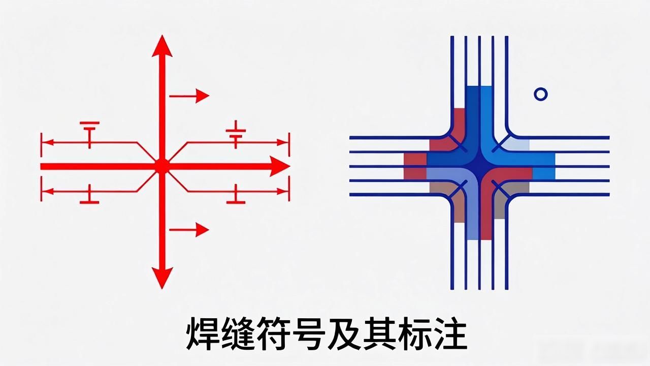 焊缝符号标注方法_焊接点的符号_焊接接头基本符号表示法