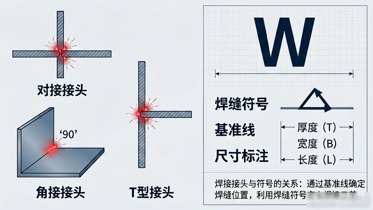 焊接接头几何形状_焊接符号标注_焊接图上的焊接符号