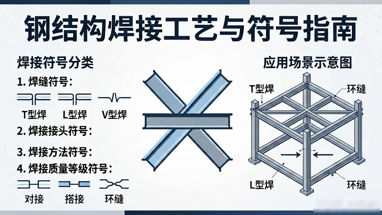 焊接符号样式_钢结构焊缝符号含义_焊接符号标注方法