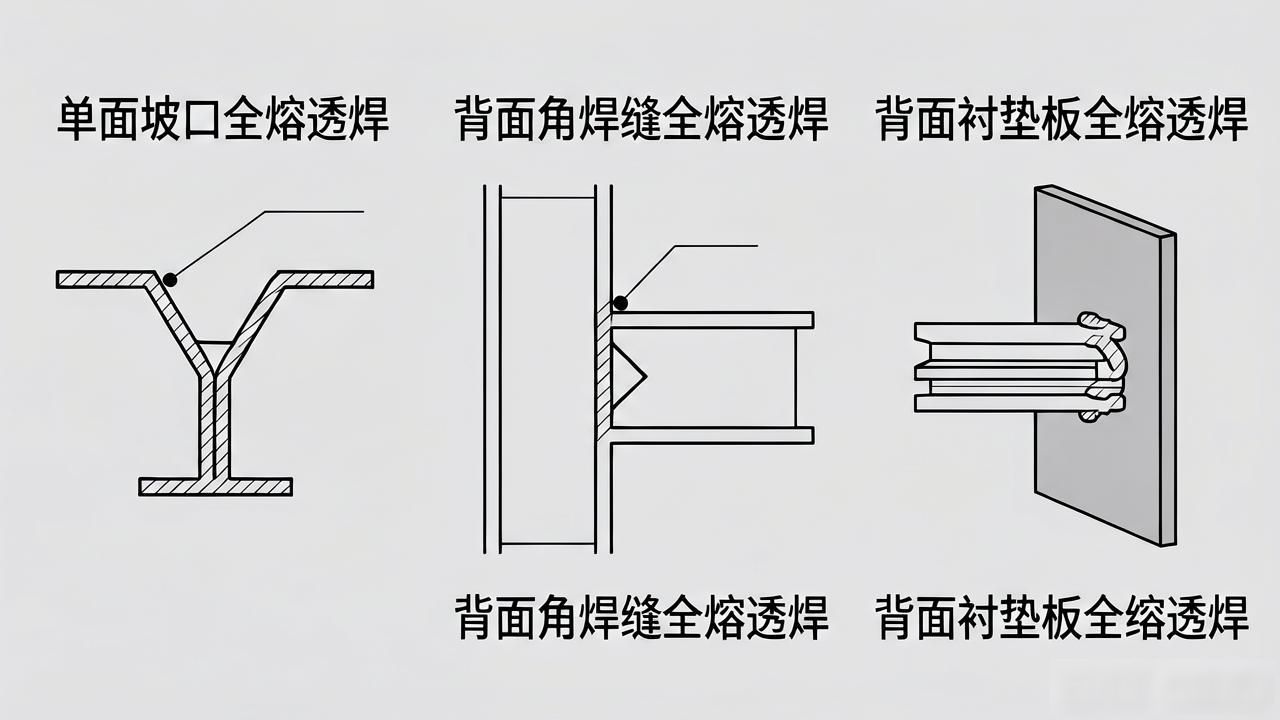 【精】建筑钢结构设计图中的焊接符号大全-铆焊老刘铆工焊工笔记