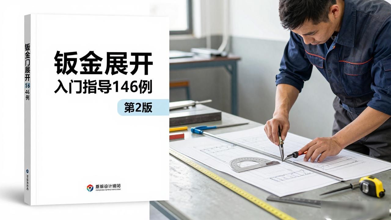 钣金展开入门指导146例 第2版_钣金展开理论做图案例_钣金锥体展开画法