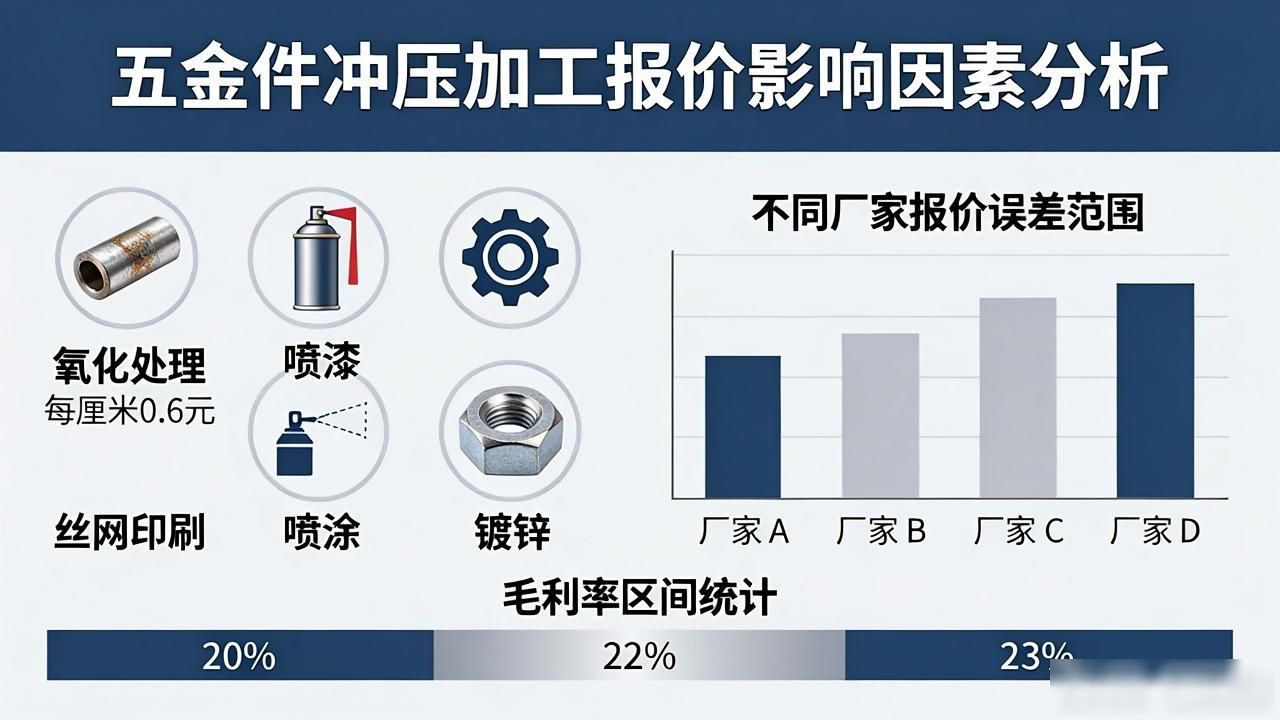 精密零件加工报价影响因素_五金冲压加工件报价方法_金属材料费冲压模费计算