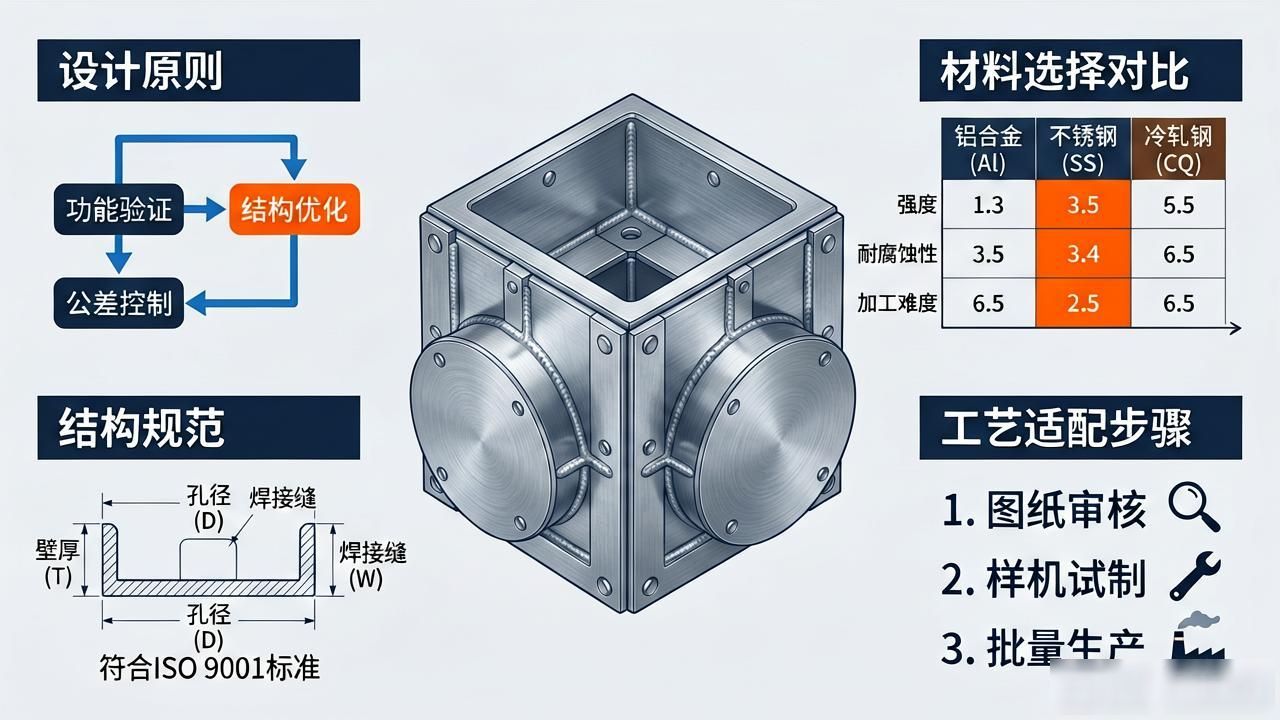 钣金结构设计原则_钣金模块展开方法_材料选择规范