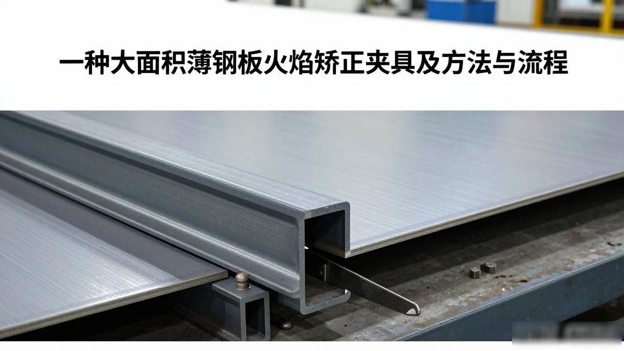 一种大面积薄钢板火焰矫正夹具及方法与流程-铆焊老刘铆工焊工笔记