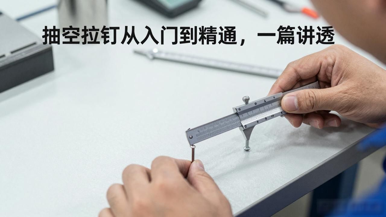 抽空拉钉操作步骤详解_抽空拉钉入门到精通教程_如何自制拉铆工具教程