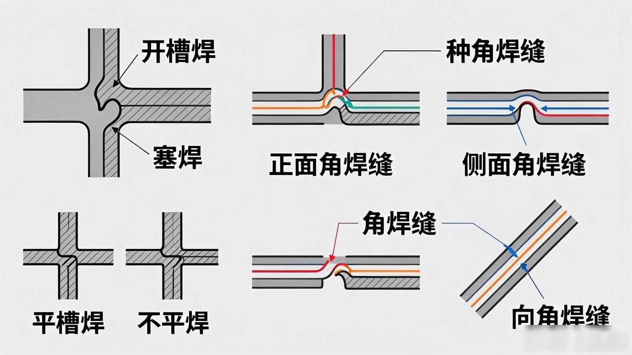 焊接符号及标注方法ppt课件-铆焊老刘铆工焊工笔记