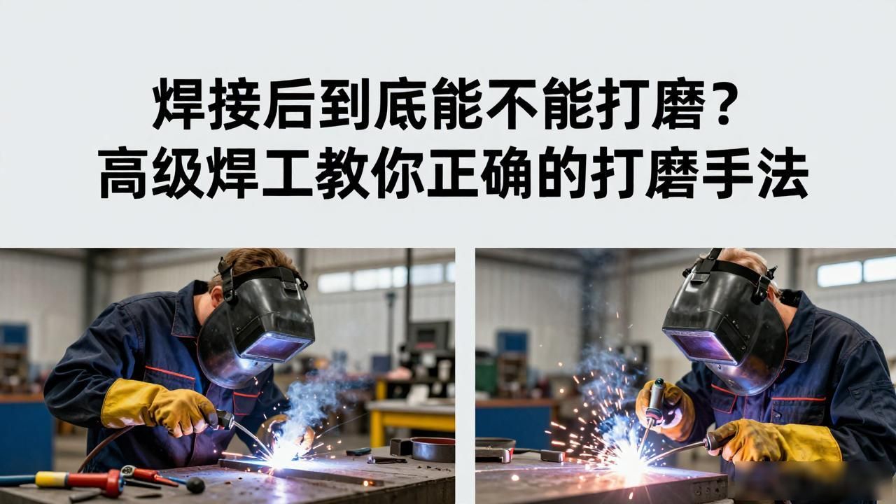 铆焊件局部修补后的表面处理办法_焊缝表面质量优化_焊接后打磨工艺