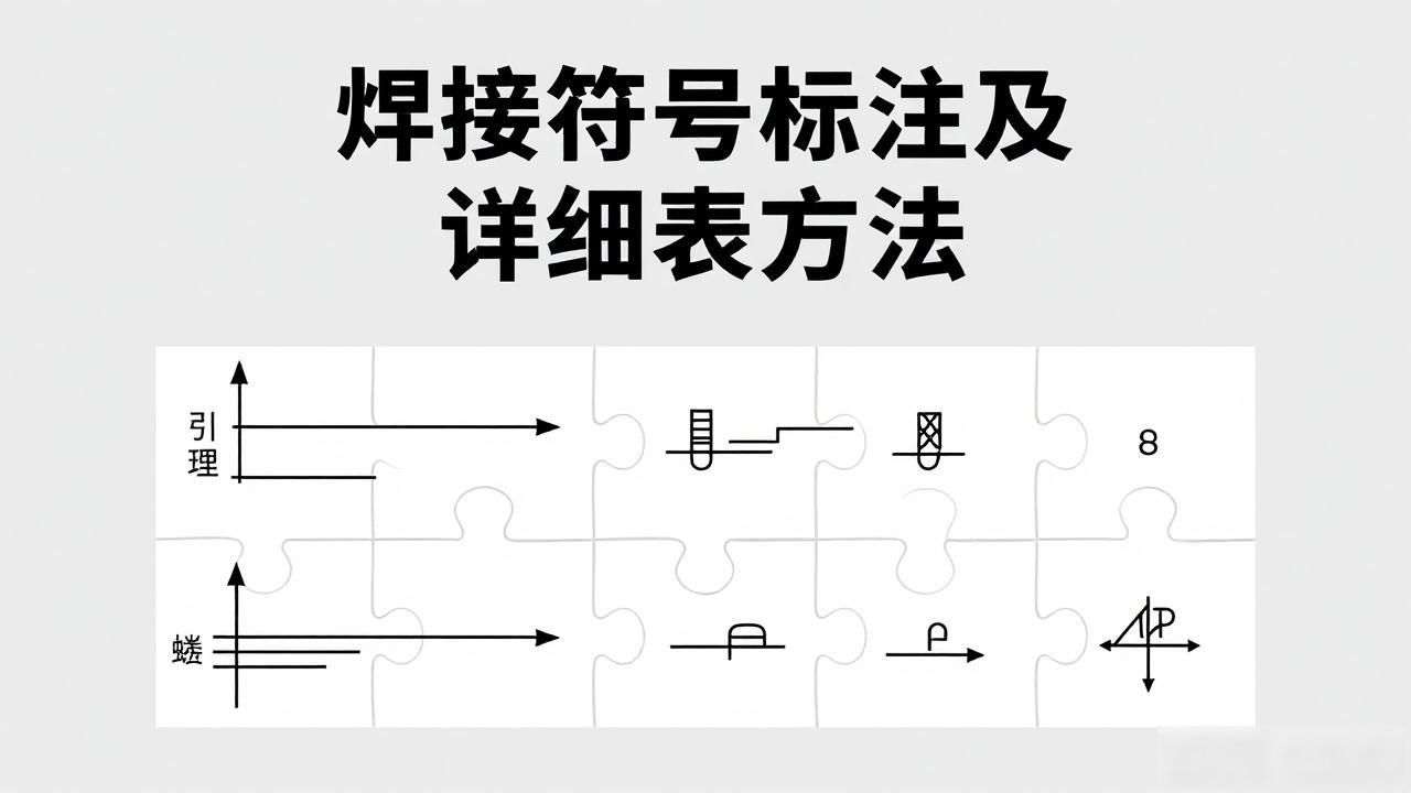 焊接符号标注方法_焊缝符号国家标准_焊接点符号