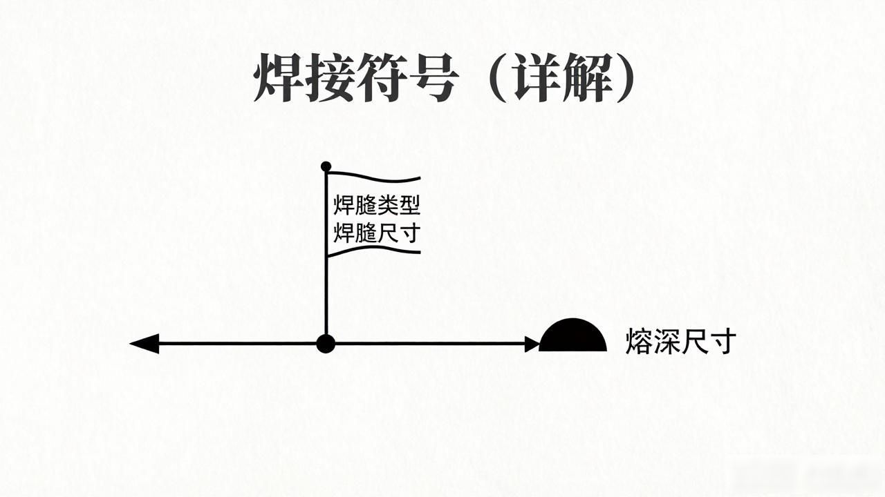 焊接符号标准_焊接符号解读_水槽焊接符号