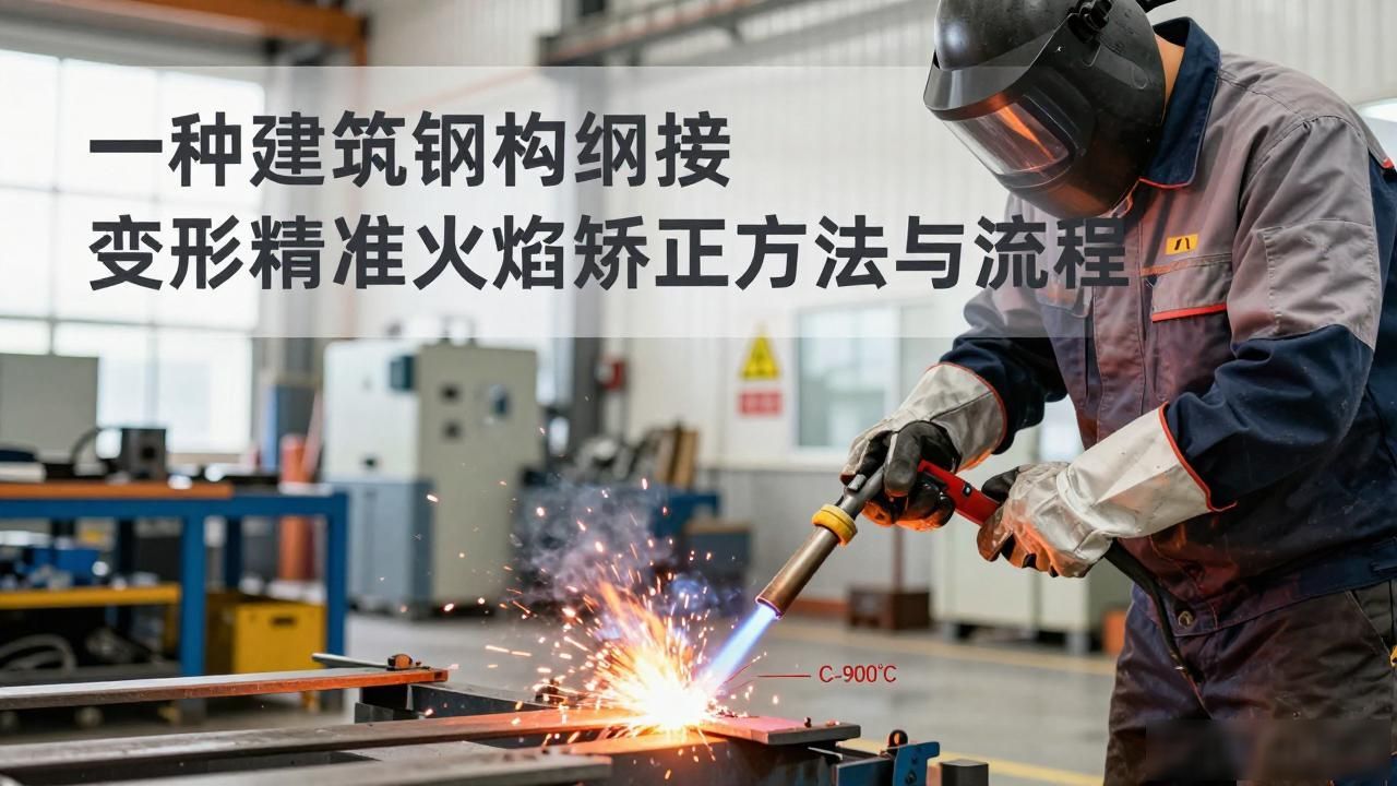 一种建筑钢结构焊接变形精准火焰矫正方法与流程-铆焊老刘铆工焊工笔记