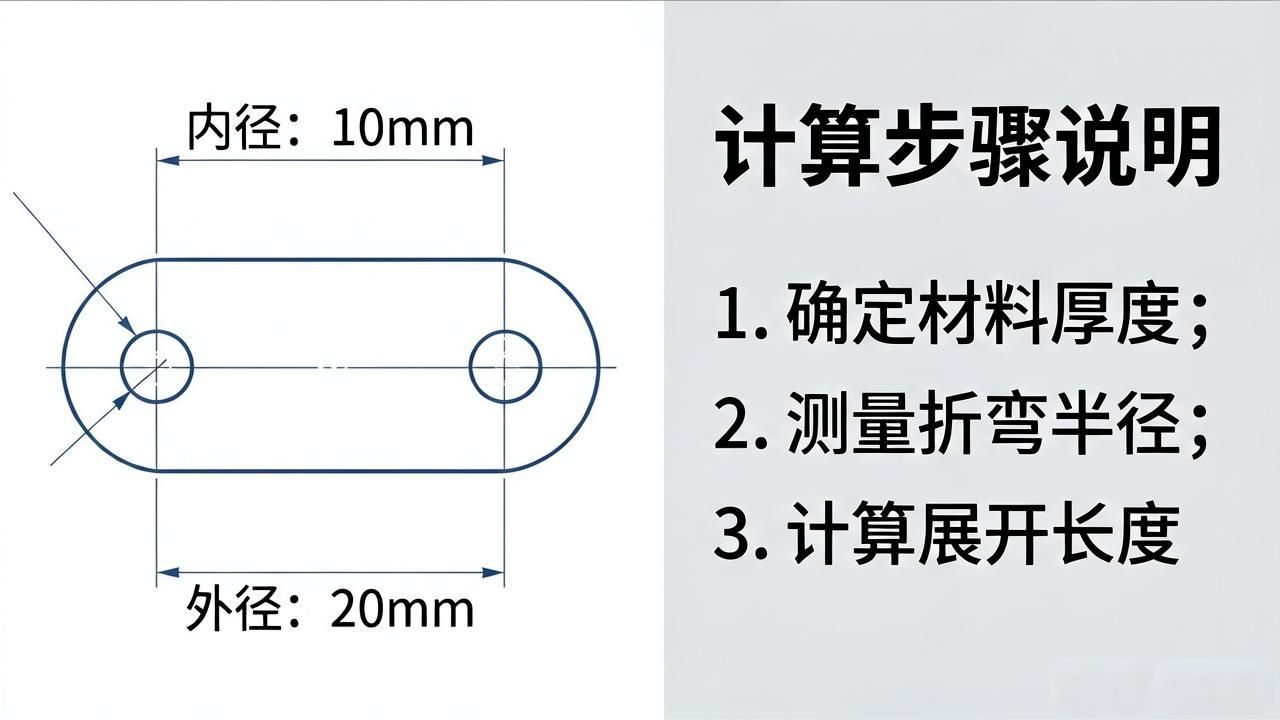 钣金折弯中性层计算_钣金展开的手写公式_展开计算公式原理