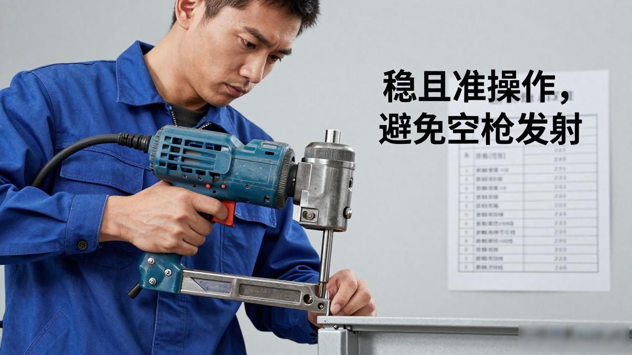 拉铆工具组装_铆钉枪操作规范_气动铆钉枪使用技巧