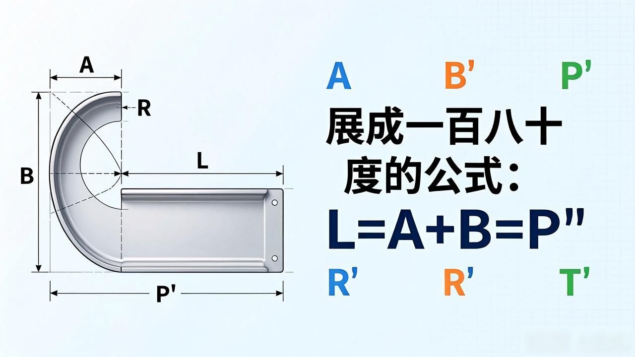 一折展开公式详解_钣金折弯展开计算公式_钣金展开的手写公式