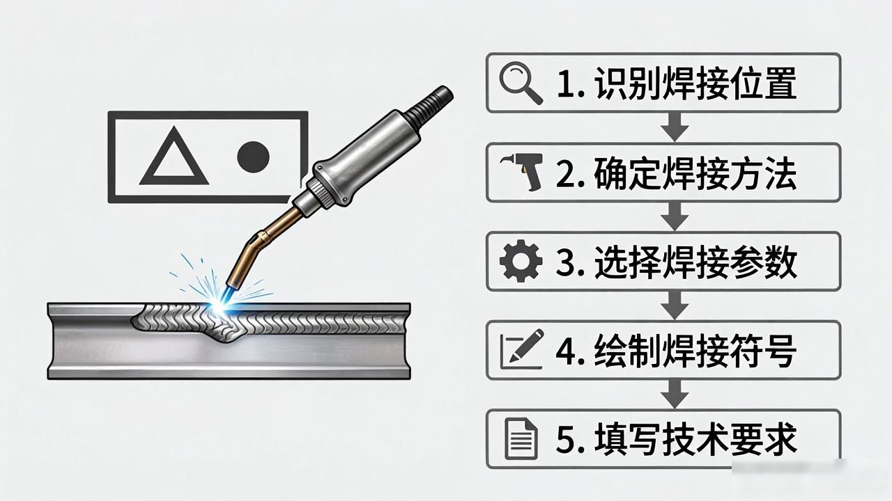 焊接符号标注方法_焊接符号大全_手工焊接符号