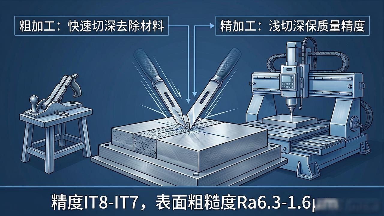 车削铣削钻削磨削镗削刨削插削特种加工_机械加工工艺过程_小批量机械加工工艺选择