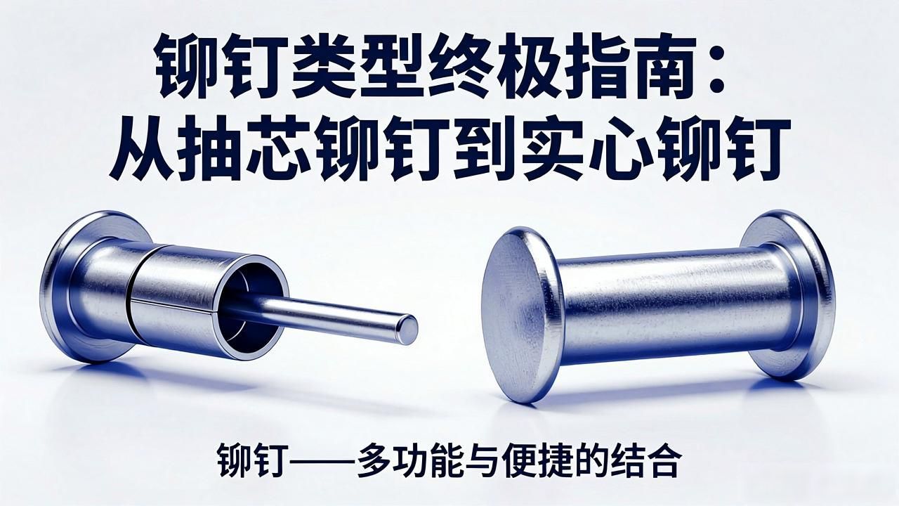 铆钉类型终极指南：从抽芯铆钉到实心铆钉-铆焊老刘铆工焊工笔记