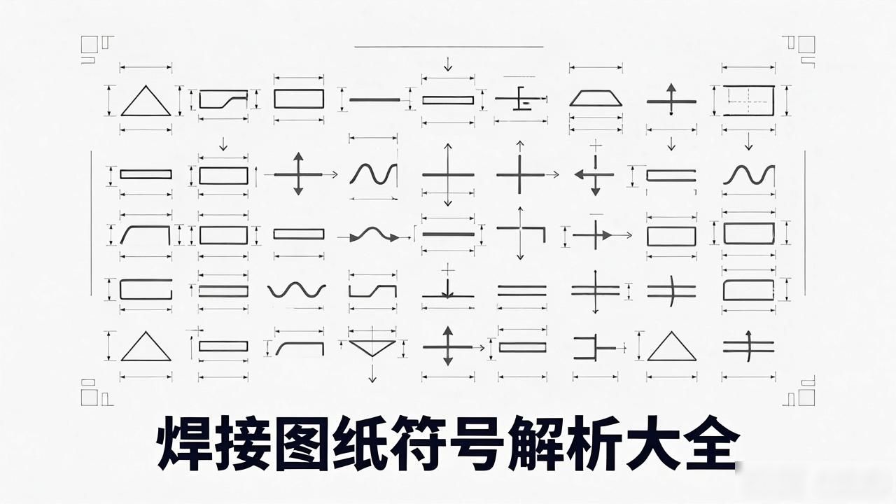 金属焊接电路图符号_焊接符号标注实例及方法_焊接图纸符号解析大全