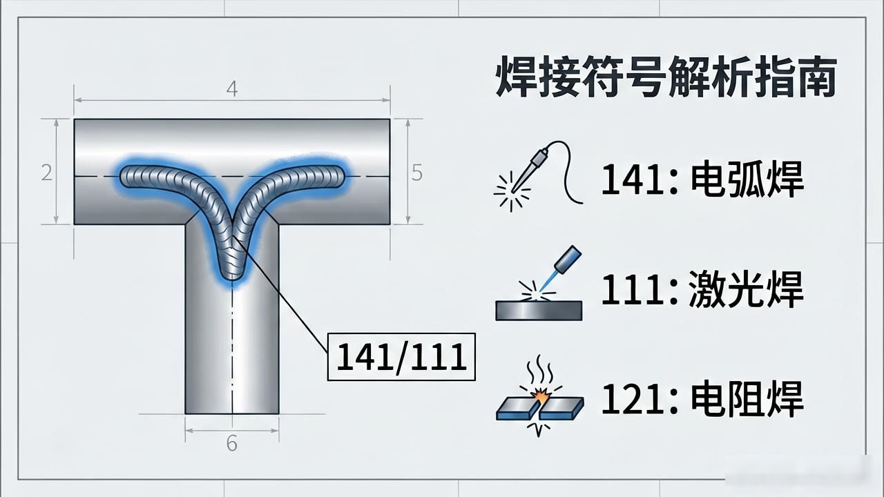焊接符号标注方法_焊接图纸符号解析_金属焊接电路图符号