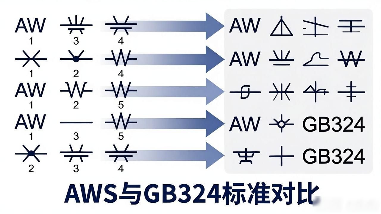 焊工符号图文详解国家标准_焊接符号大全GB324_焊接符号 iso