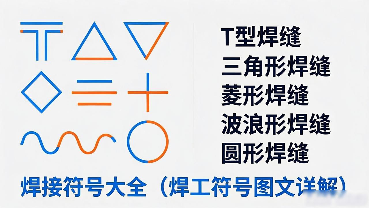 焊接符号大全GB324_焊接符号 iso_焊工符号图文详解国家标准