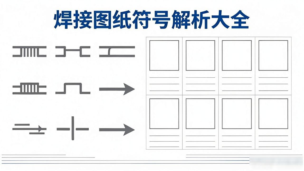 焊接符号标注实例及方法_焊接图纸符号解析大全_金属焊接电路图符号