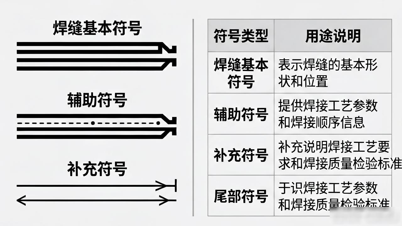 焊接图纸符号标注_焊接符号标注实例及方法_金属焊接电路图符号