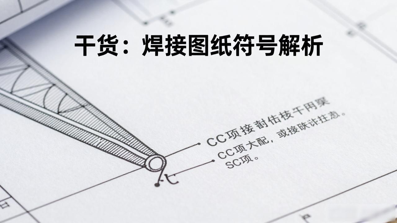 焊接图纸符号解析_焊接符号标注实例及方法_焊接图纸常用符号