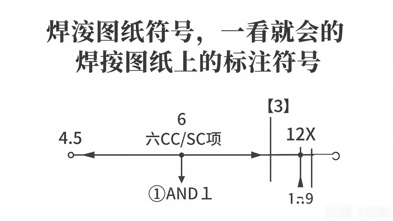 焊接图纸符号标注方法_基本焊接符号_钢结构焊接符号含义大全