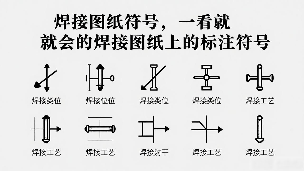 基本焊接符号_钢结构焊接符号含义大全_焊接图纸符号标注方法
