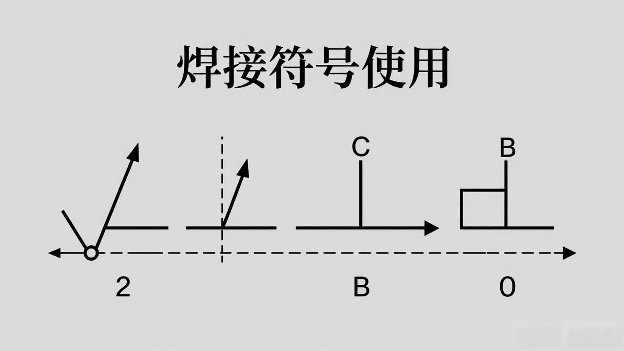 焊缝尺寸标注_焊接符号解释_美标焊接符号注解
