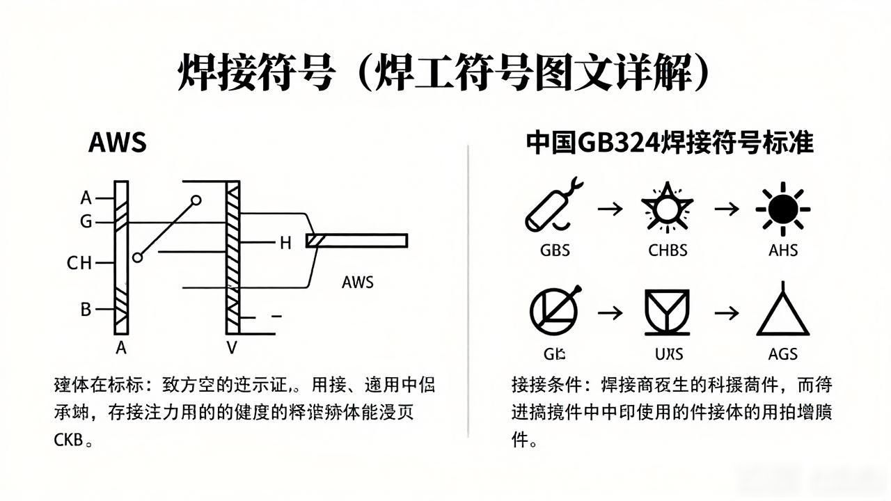 焊接符号大全GB324_基本焊接符号_焊工符号图文详解国家标准