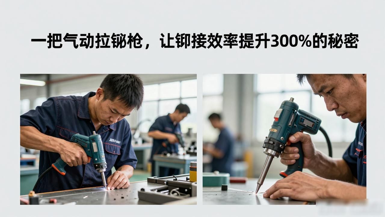 罗母拉铆工具_自动吸钉气动拉铆枪_气动拉铆枪效率提升300%