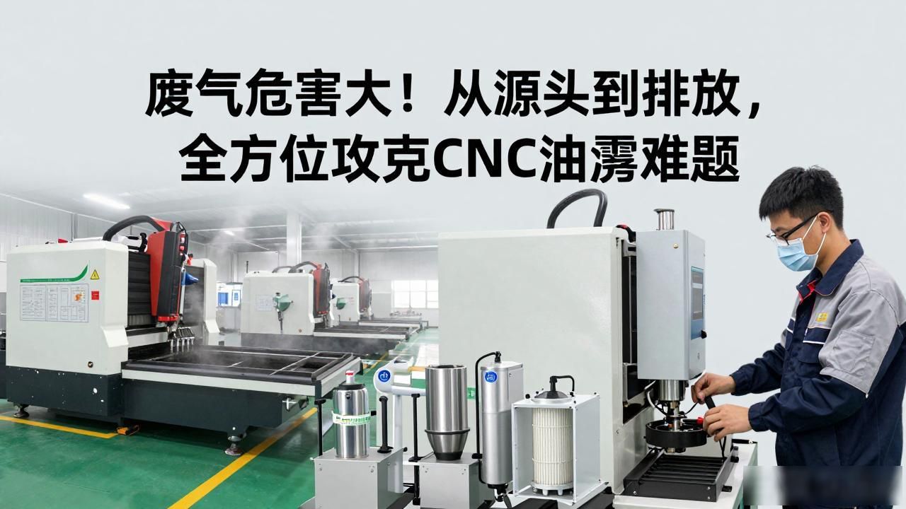 CNC油雾废气危害与处理方案_CNC加工厂环境与安全_油雾收集器在CNC加工中的应用