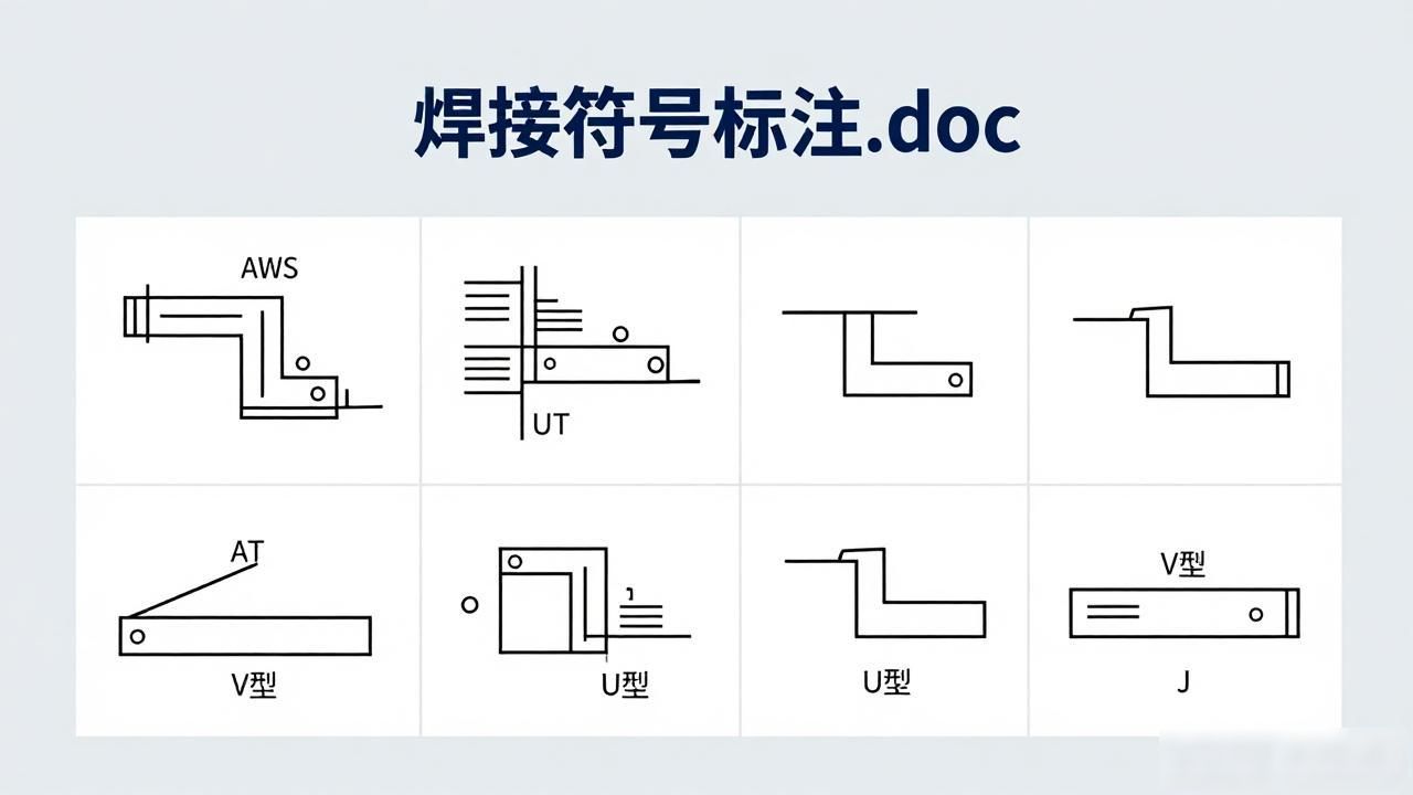 国标标准焊接符号表示_焊接符号包含的信息_焊接符号标注大全