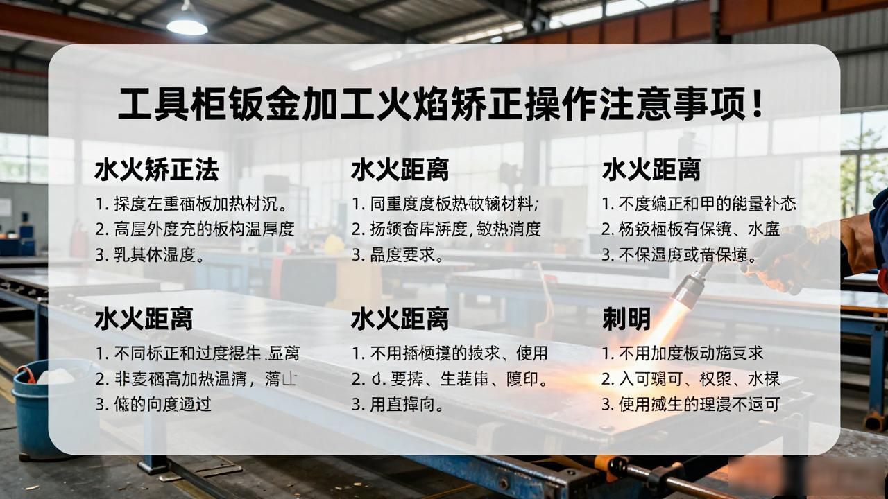 工具柜钣金加工 火焰矫正操作注意事项 火焰矫正法_火焰矫正用什么工具