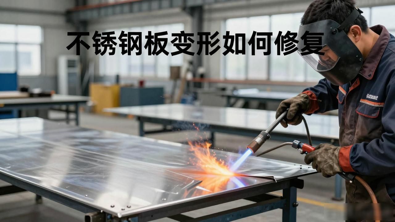 不锈钢板变形如何修复-铆焊老刘铆工焊工笔记