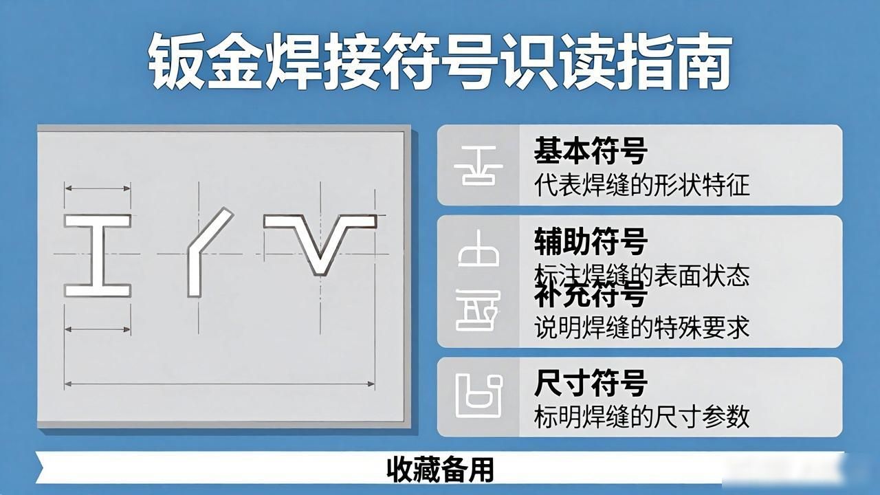 钣金件焊接符号 指引线 位置标注_焊接符号 基准