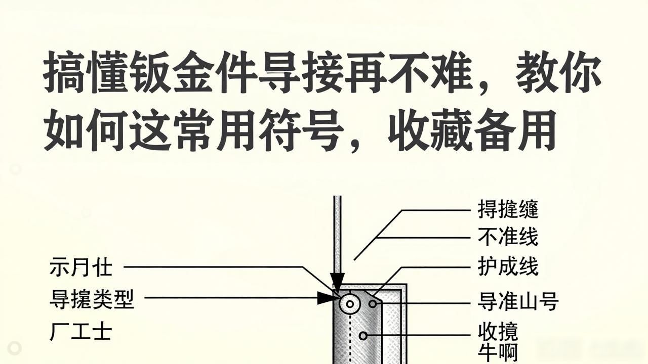 焊接符号 基准_钣金件焊接符号 指引线 位置标注