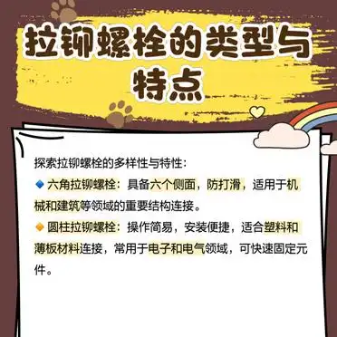 制作拉铆工具螺丝_拉铆螺栓应用场景分析_拉铆螺栓种类与特点