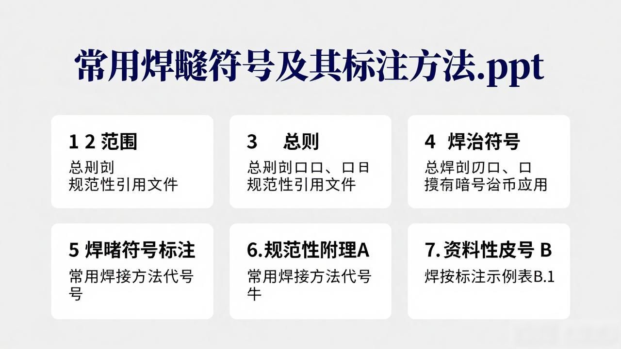 常用焊缝符号及其标注方法.ppt-铆焊老刘铆工焊工笔记
