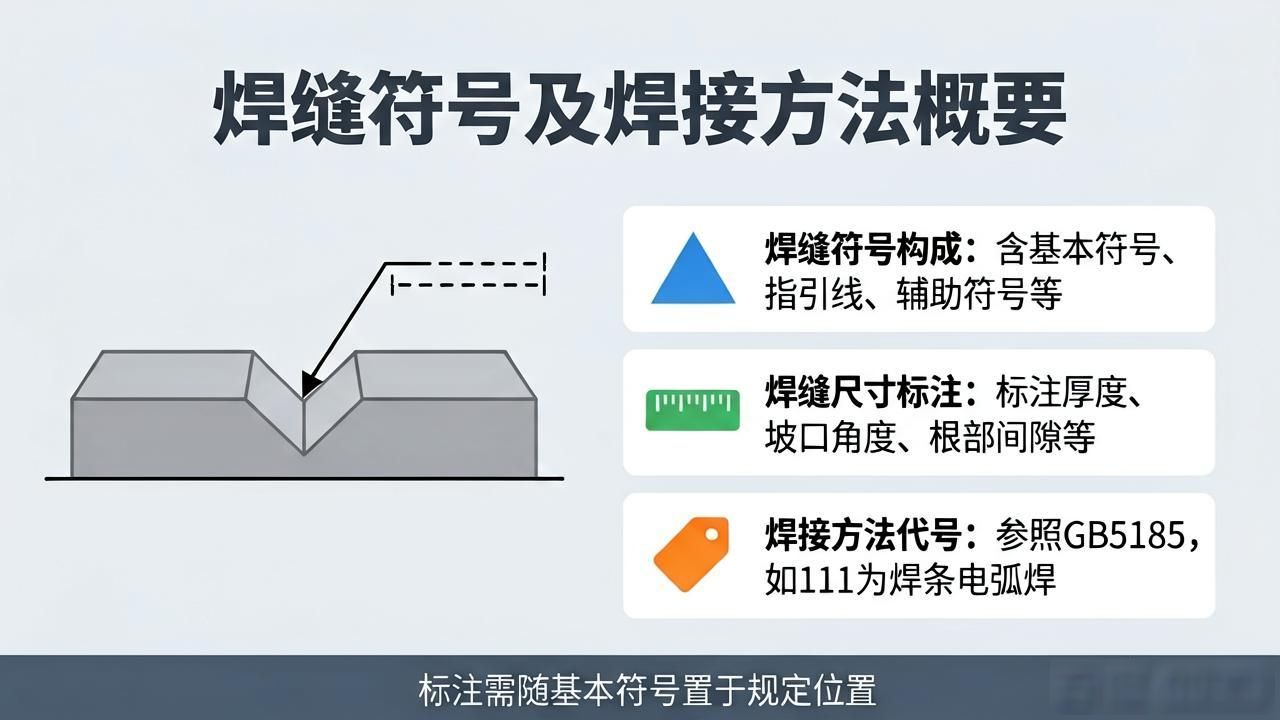 焊缝符号及焊接方法代号概要-铆焊老刘铆工焊工笔记