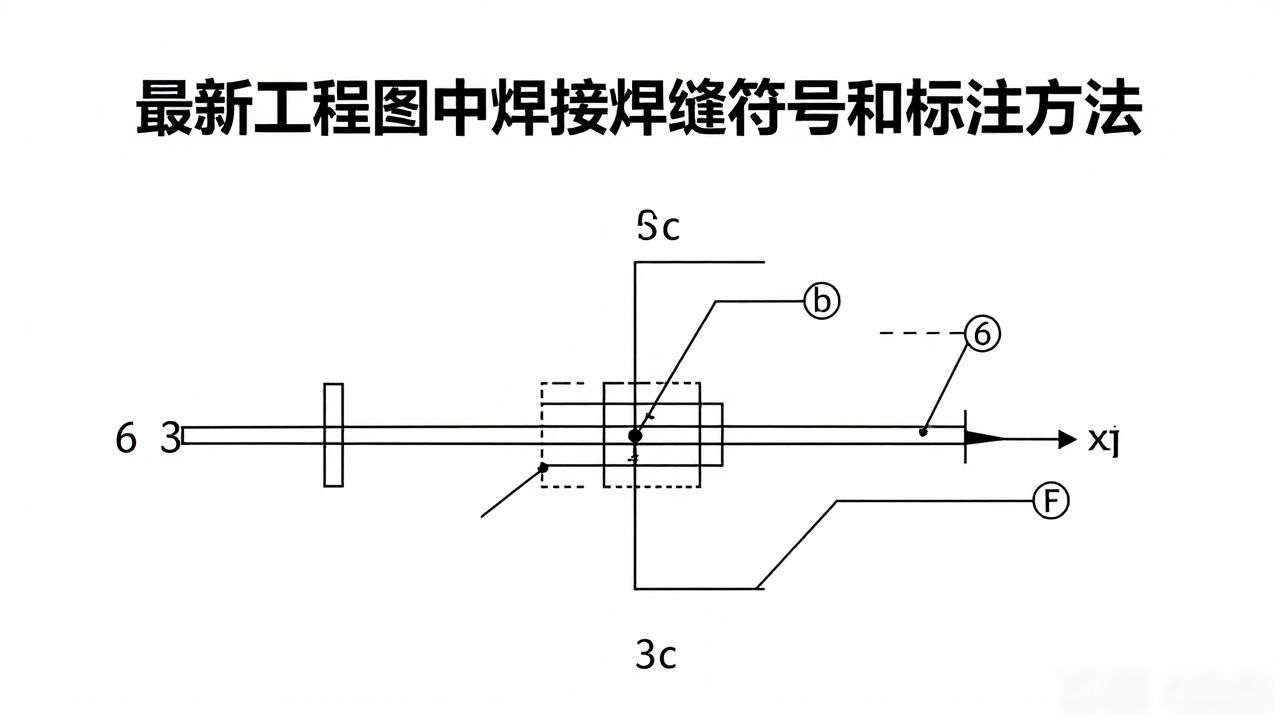 焊缝符号标注方法_焊接符号焊条_GB/T 324-2008焊缝符号表示法
